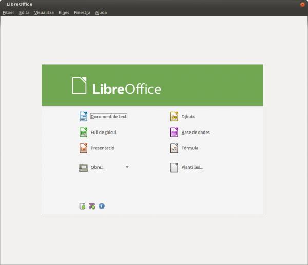 Baixa el LibreOffice
